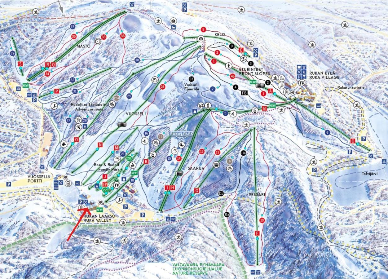 Rukavalley Unique47 Ski In - Ski Out Екстер'єр фото