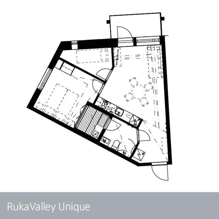 Rukavalley Unique47 Ski In - Ski Out Екстер'єр фото